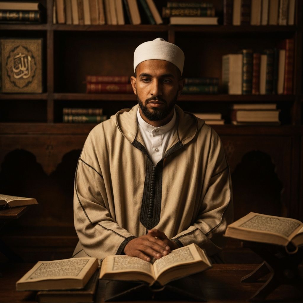 Portrait of the author in contemplative pose